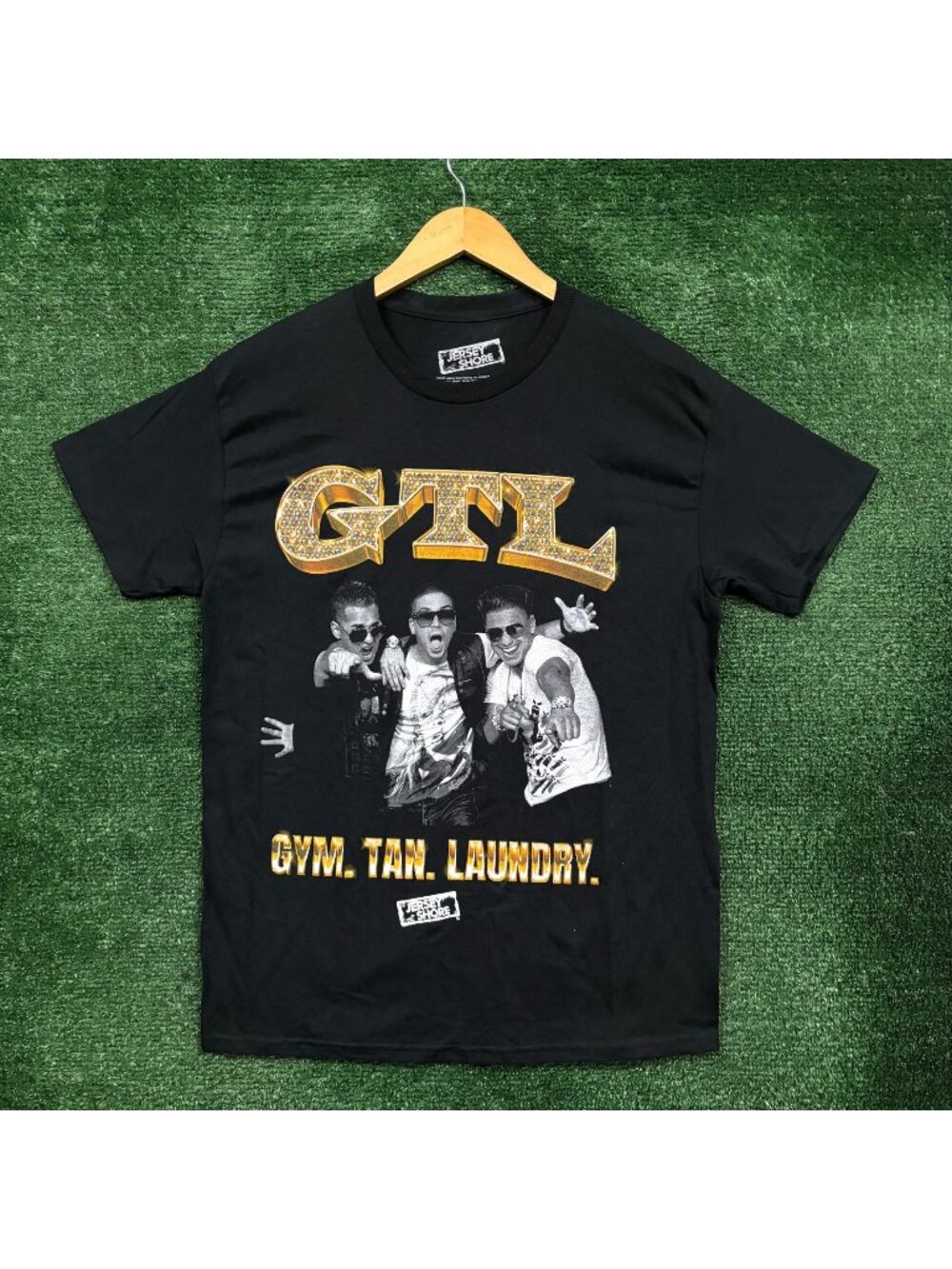 MTV Jersey Shore GTL MVP Gym Tan Laundry T-Shirt Size Medium
